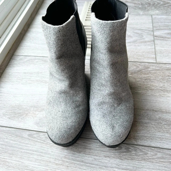 Shellys  London Wedge Platform Boots - Picture 3 of 15